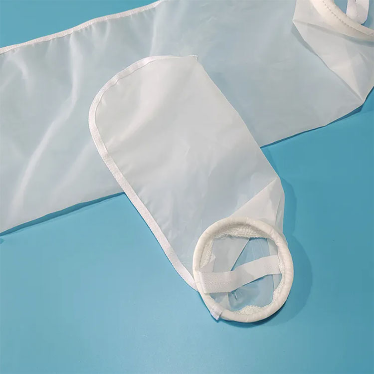 Tratamiento del agua Prefiltración con bolsas de malla de nailon