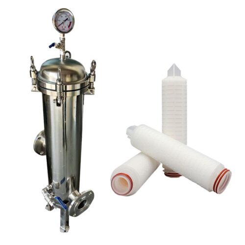 Vỏ lọc túi bằng thép không gỉ dành cho túi kích thước 1/2