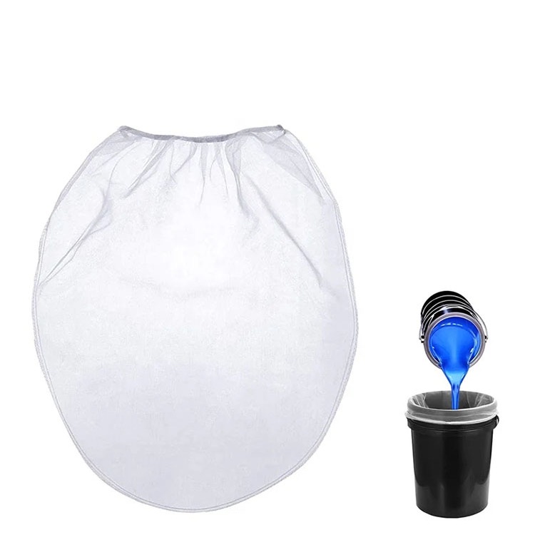 Bolsa filtrante de nylon de tamaño personalizado para pintura y tinta