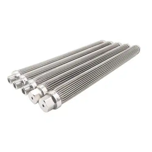 Cartucho filtrante plisado de acero inoxidable reutilizable