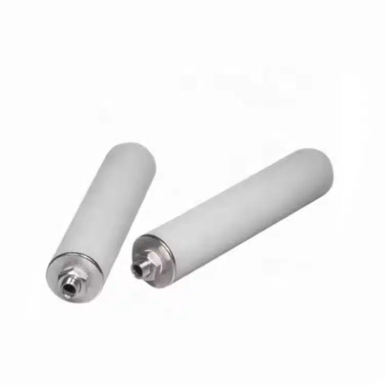 Cartucho filtrante sinterizado de acero inoxidable 316L