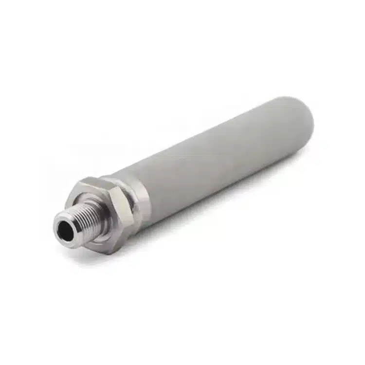 Cartucho filtrante sinterizado de acero inoxidable 316L