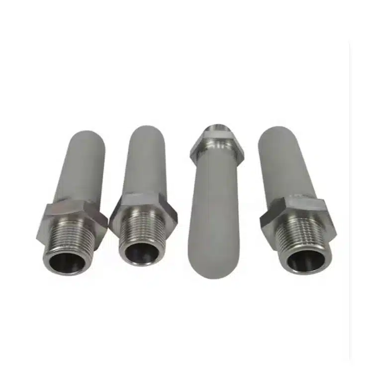 Cartucho filtrante sinterizado de acero inoxidable 316L
