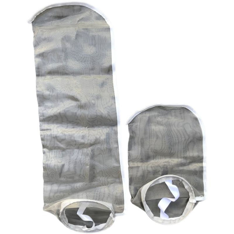 Bolsa filtrante reutilizable de acero inoxidable para líneas de proceso industriales